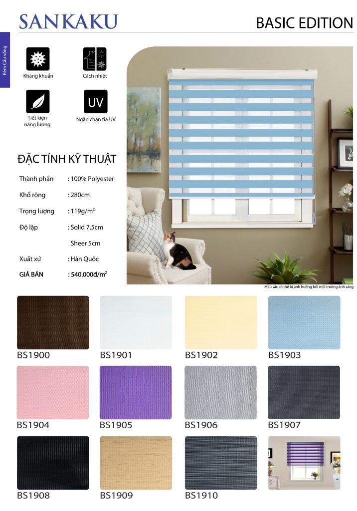 Rèm Cầu Vồng Basic Edition