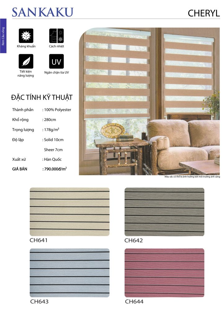 Rèm Cầu Vồng SanKaku Chery