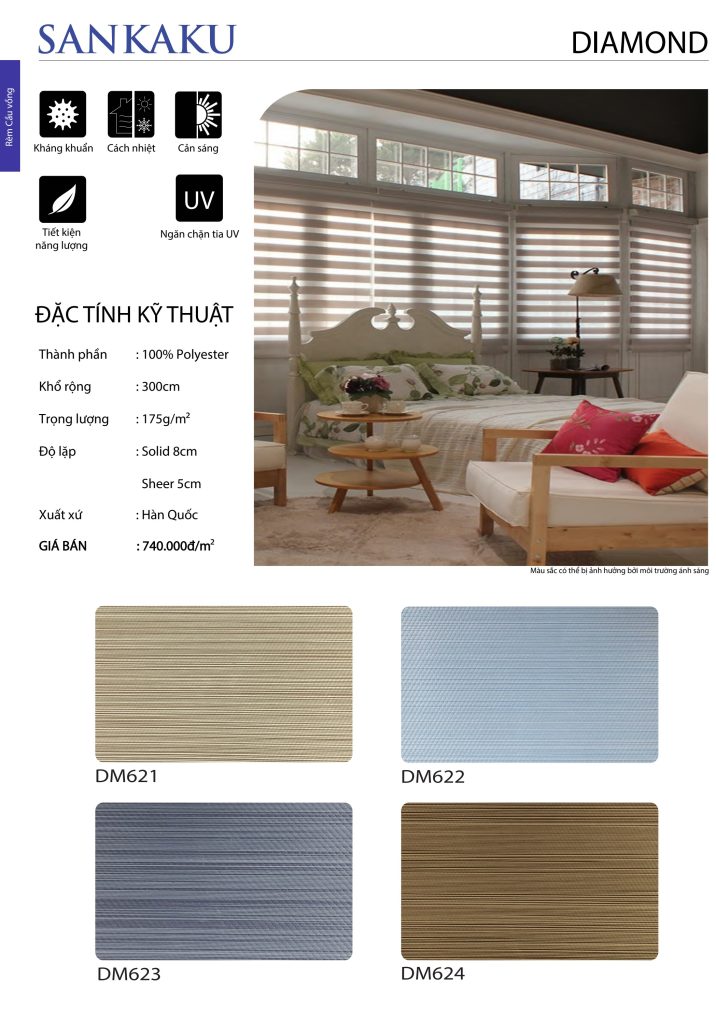 Rèm Cầu Vồng SKK Diamond