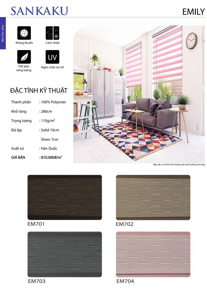 Rèm Cầu Vồng SKK Emily