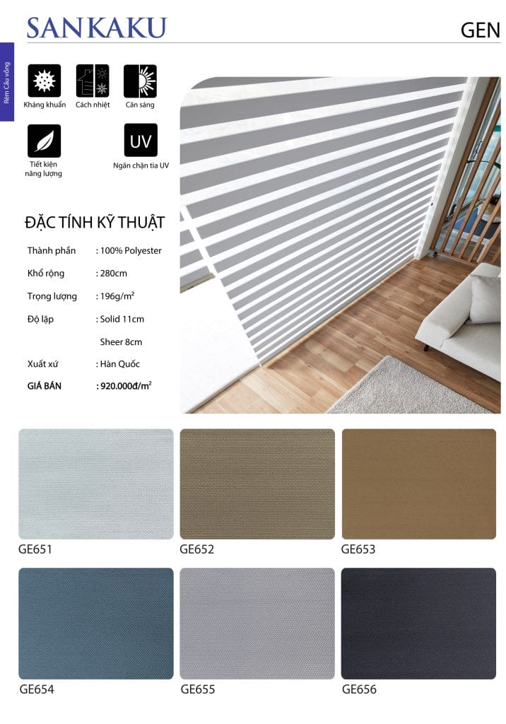 Rèm Cầu Vồng SKK GEN