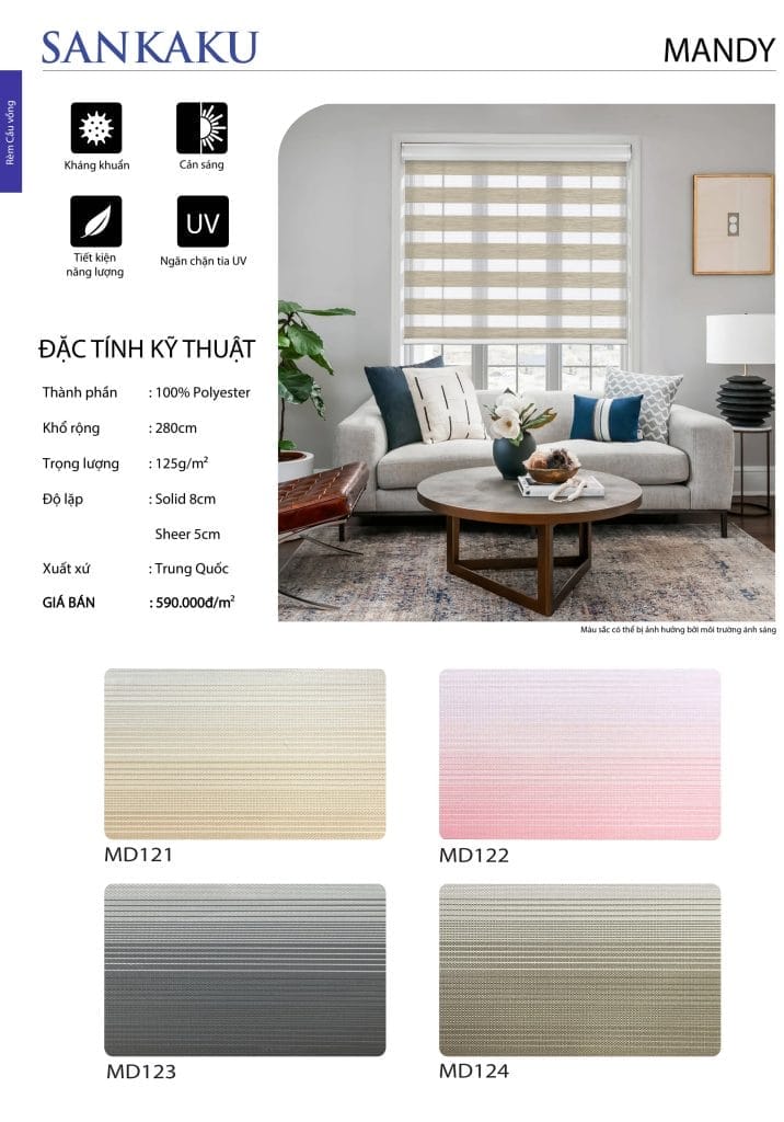 Rèm Cầu Vồng SKK MANDY