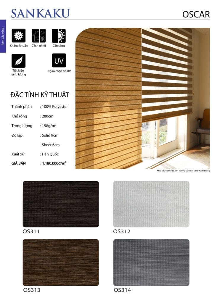 Rèm Cầu Vồng SKK OSCAR