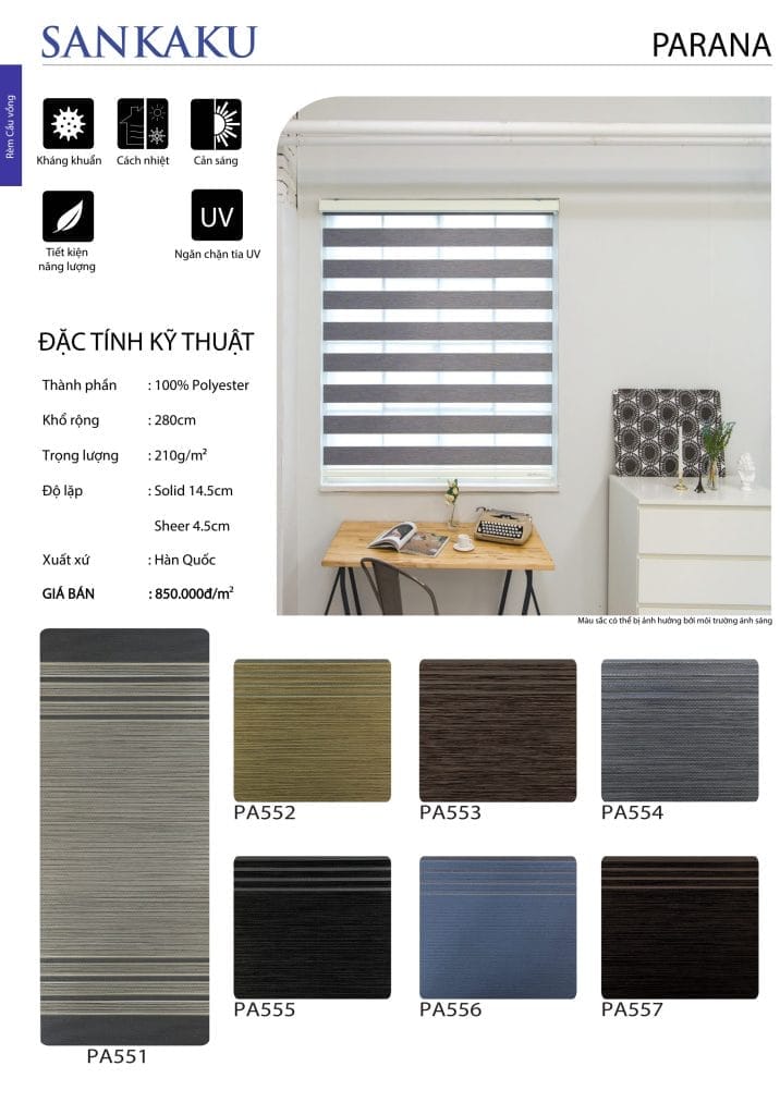 Rèm Cầu Vồng SKK PARANA