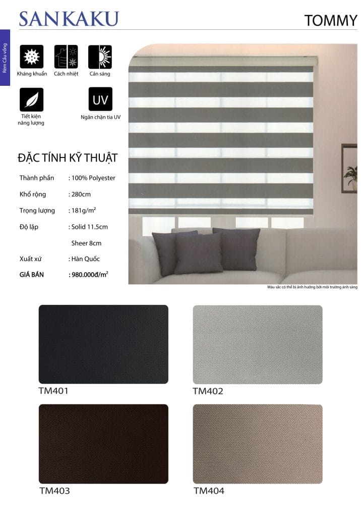 Rèm Cầu Vồng SKK TOMMY
