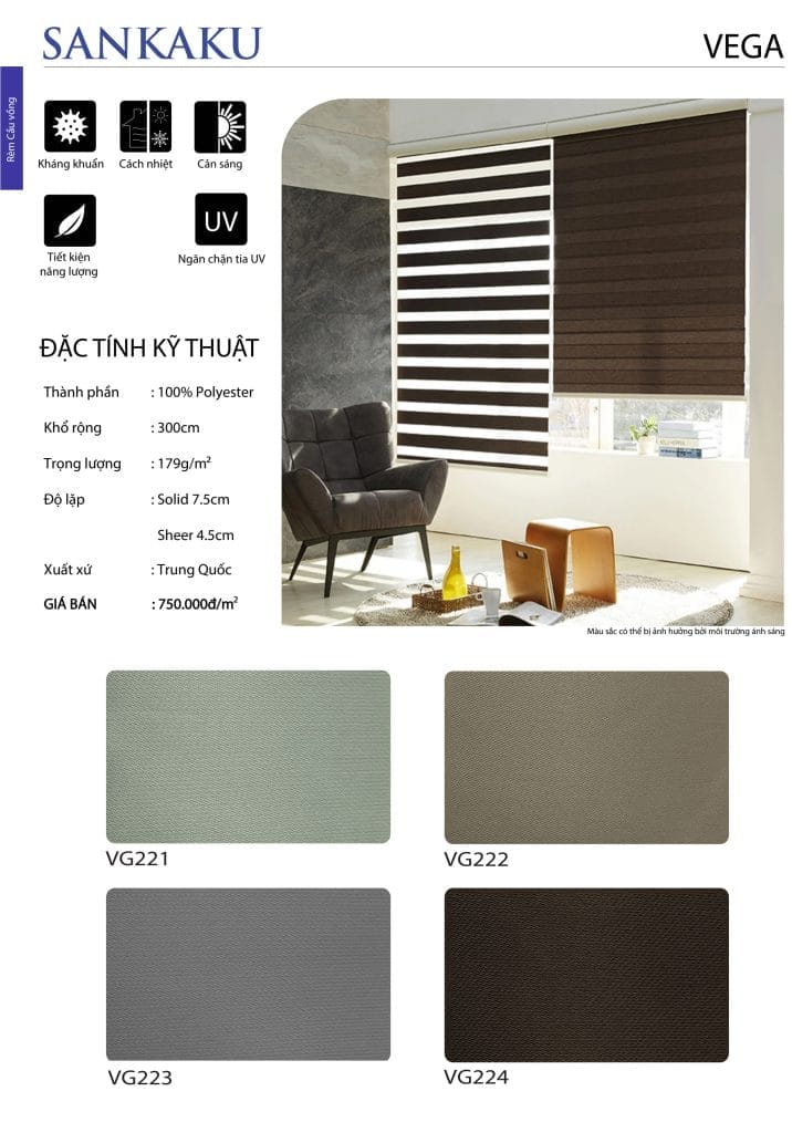 Rèm Cầu Vồng SKK VEGA