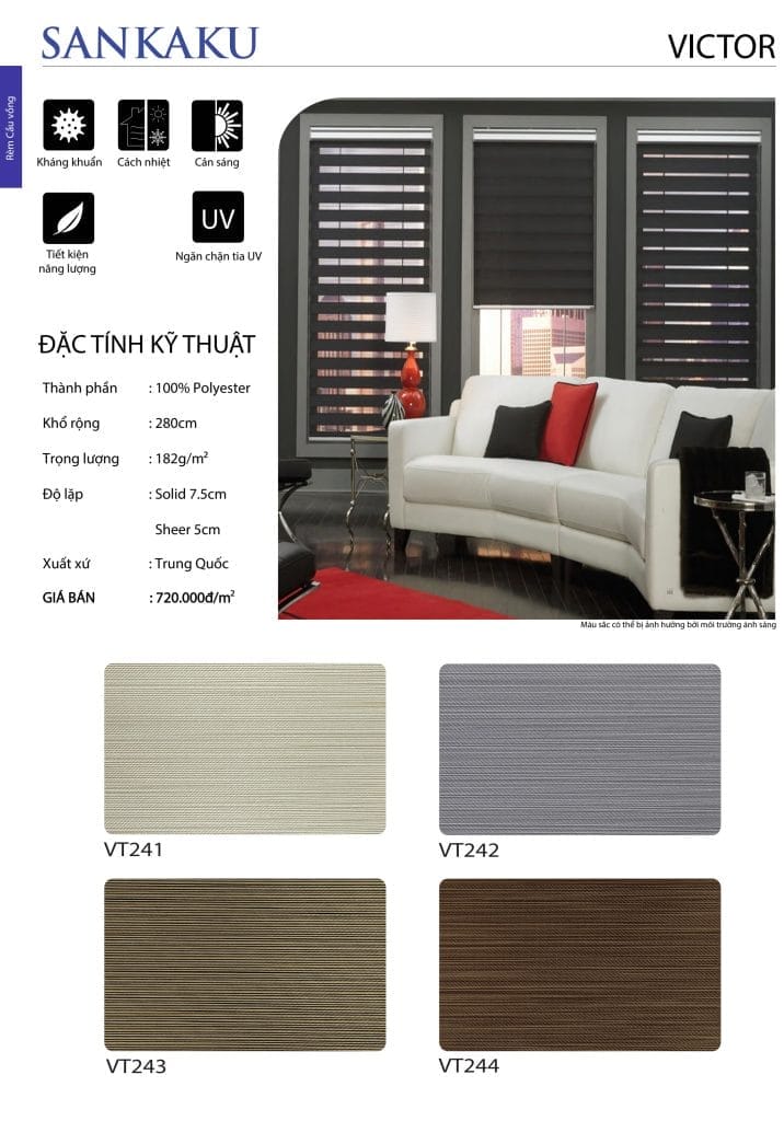 Rèm Cầu Vồng SKK VICTOR