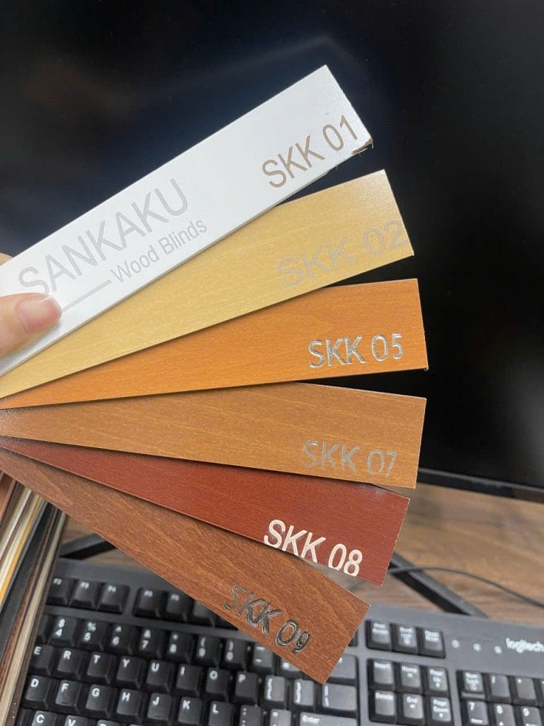 Rèm Gỗ Tự Nhiên Bass Woods SKK01-SKK09