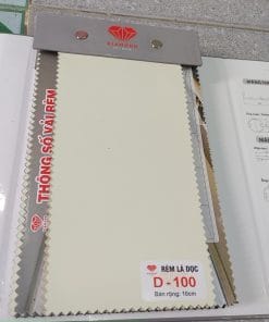 rèm lá dọc trơn D-100