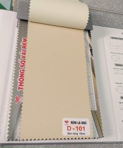 rèm lá dọc trơn D-101