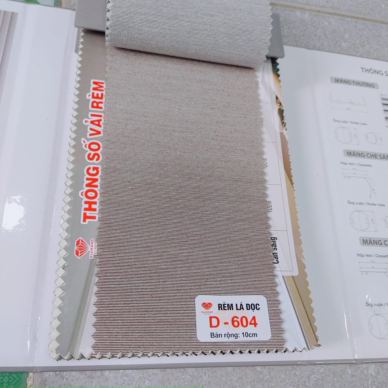 Rèm Lá Dọc Vân Sọc Ngang Diamond - Mở Rộng Không Gian, Nâng Tầm Thẩm Mỹ - Ảnh 2