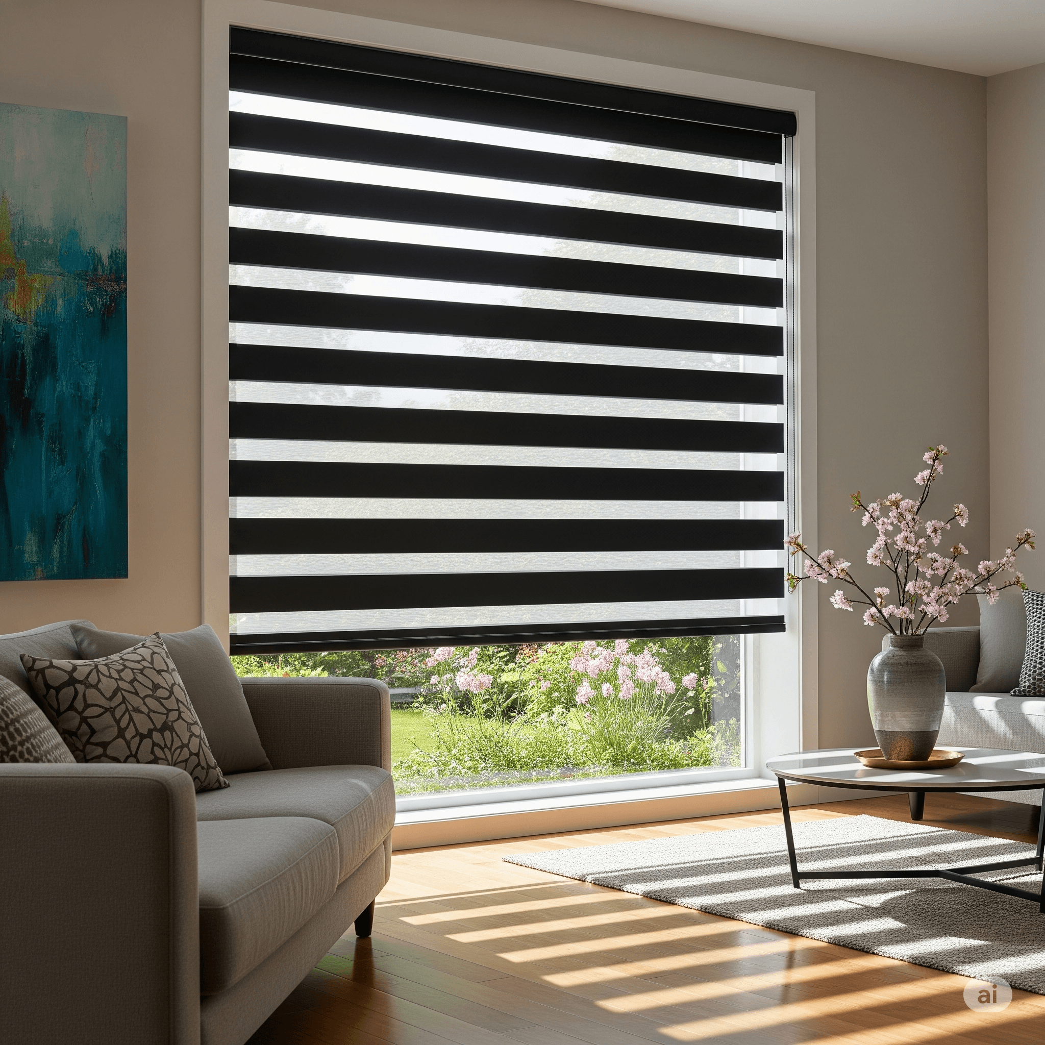 rèm cầu vồng model 1