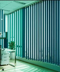 Rèm lá dọc vân nhỏ sọc ngang