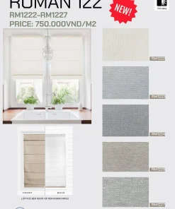 Rèm Roman Vải Bố SANKAKU