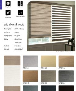 rèm cầu vông skk - cairo