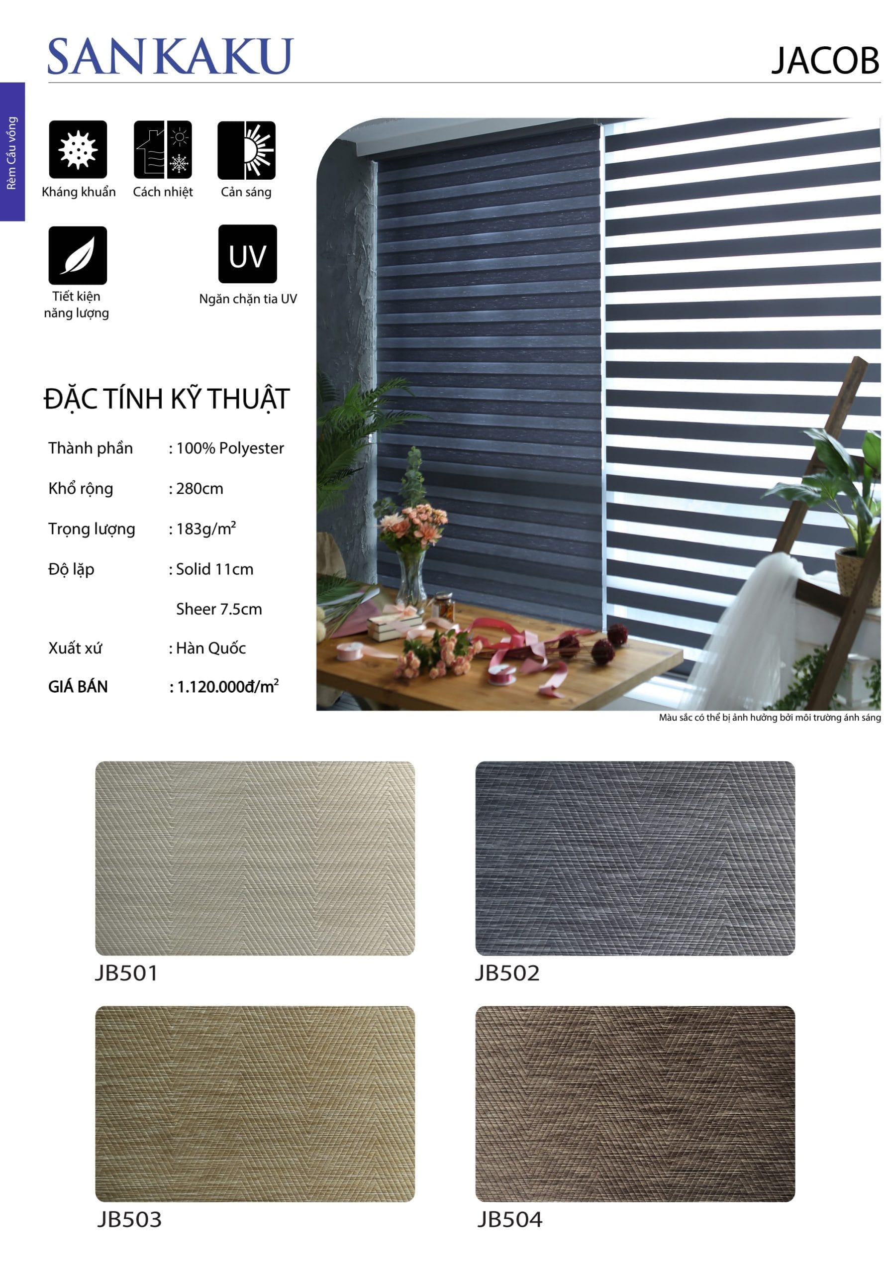 Rèm Cầu Vồng SKK JACOB