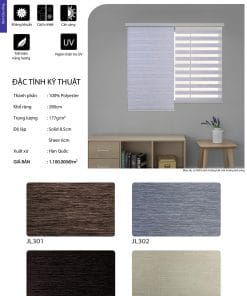 Rèm Cầu Vồng SKK JULIA cản sáng