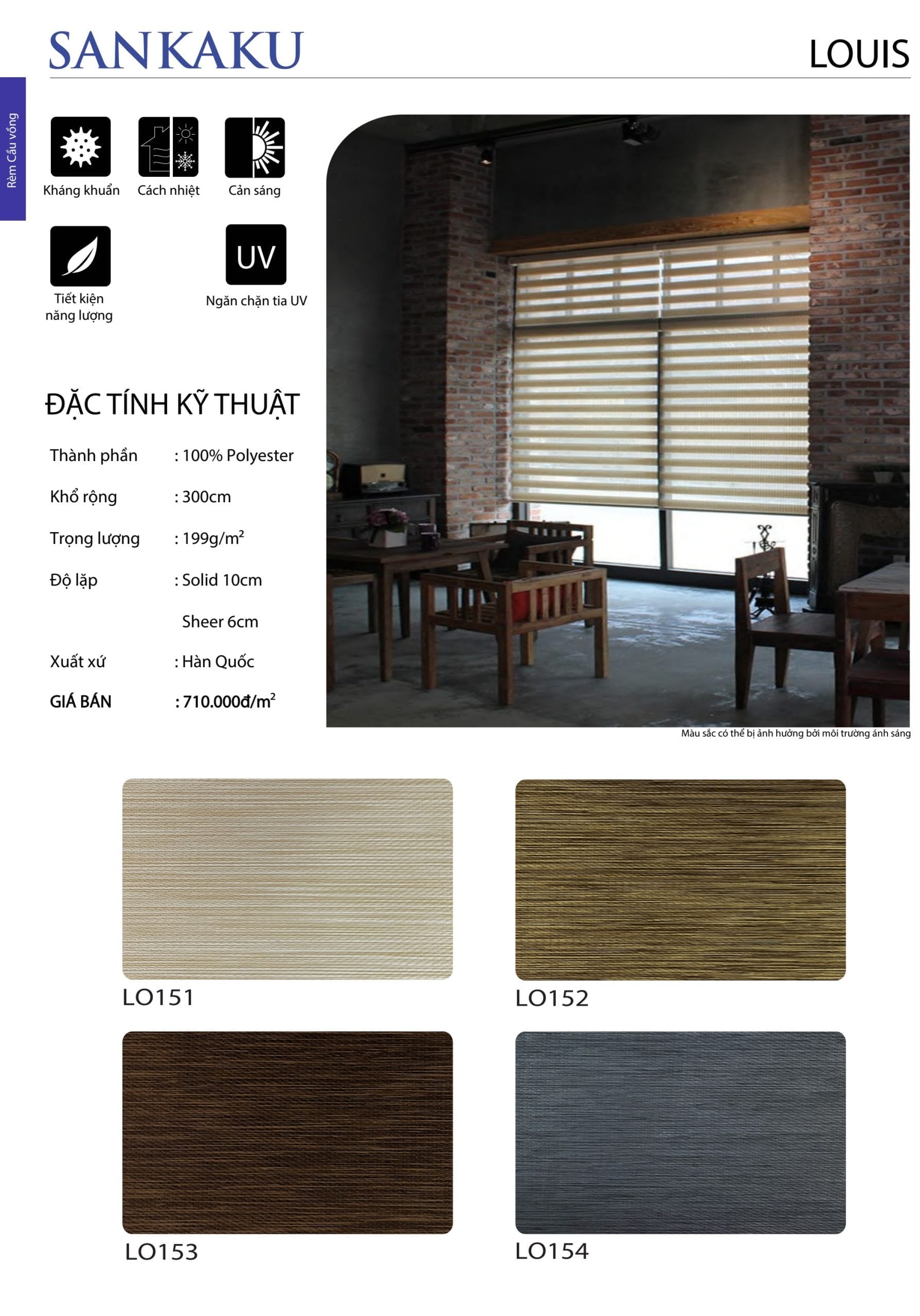 Rèm Cầu Vồng SKK LOUIS