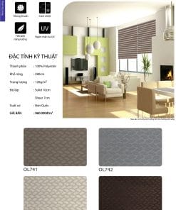 Rèm Cầu Vồng SKK OLIVER