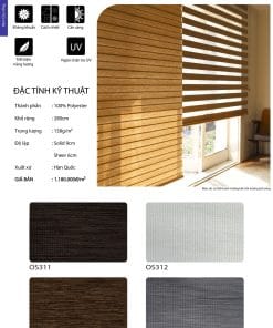 Rèm Cầu Vồng SKK OSCAR