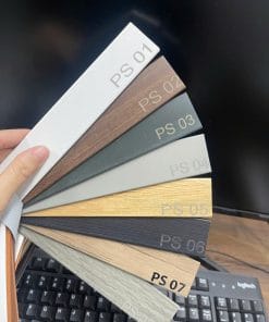 Rèm Sáo Nhựa Giả Gỗ 35mm PS01-PS08