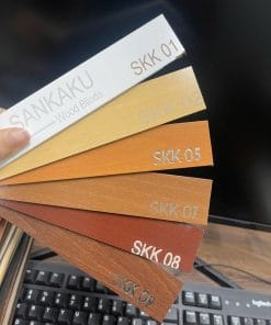 Rèm Sáo Gỗ Tự Nhiên Bass Woods 35mm SKK01-SKK09