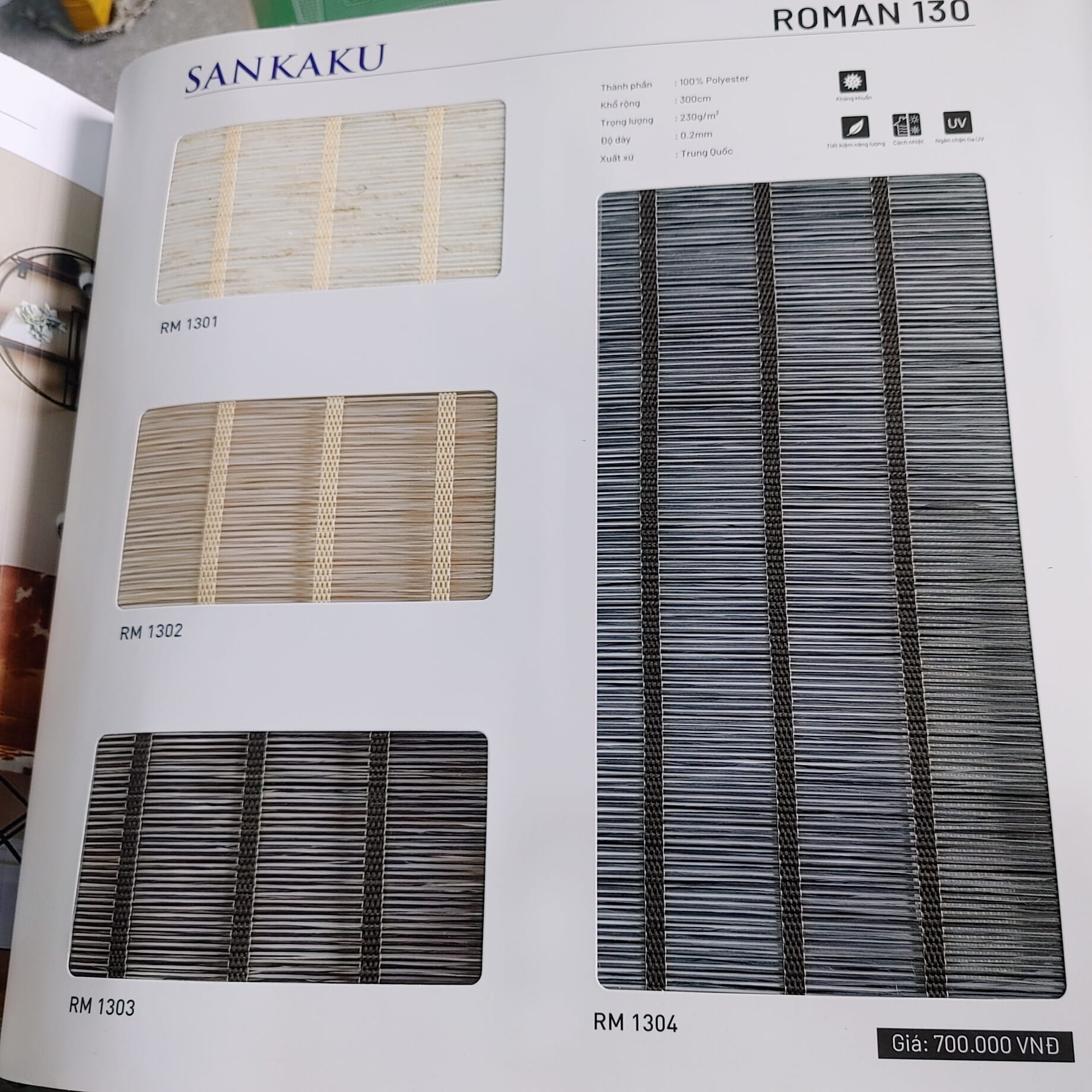 Rèm Roman Sợi Nằm Ngang: Lọc Nắng Hiệu Quả, Mang Vẻ Đẹp Tinh Tế - Ảnh 3