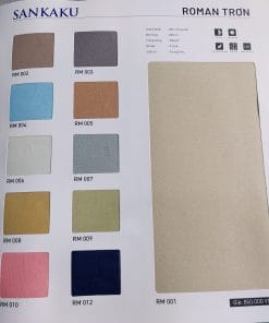 Alternative view of Rèm Roman Trơn SANKAKU: Nét Cổ Điển Hiện Đại và Sang Trọng cho Mọi Không Gian